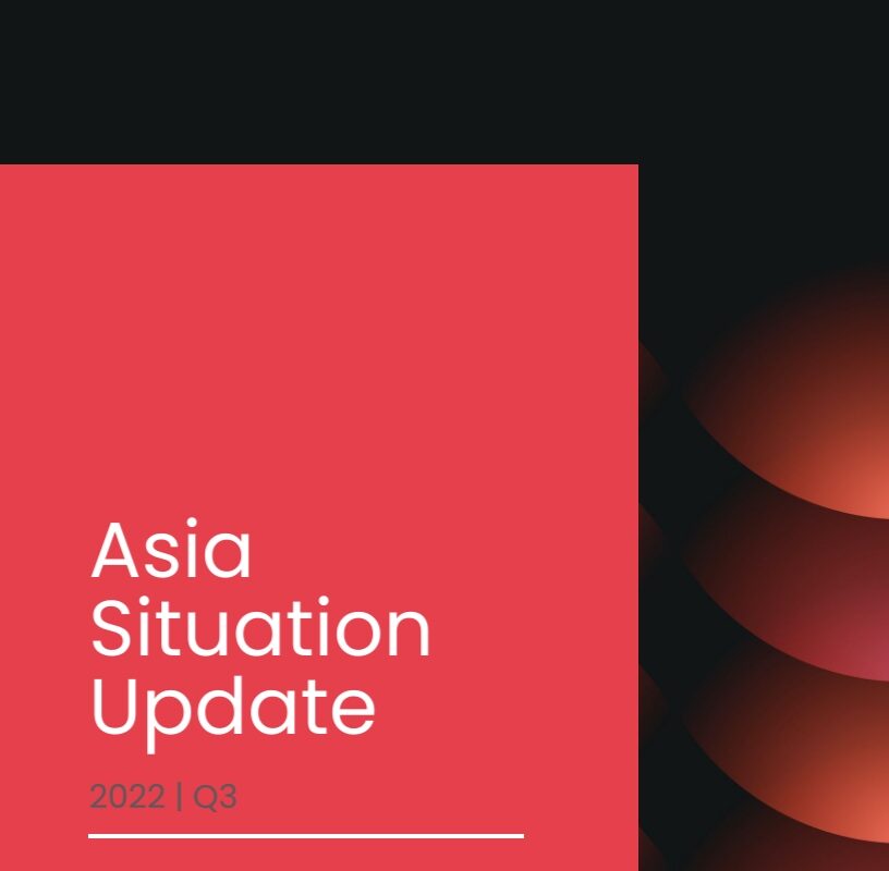 Q3 ASIA UPDATE | INFLATION – PRICING – CAPACITY