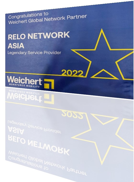 Relo Network Asia Wins Legendary Service Award