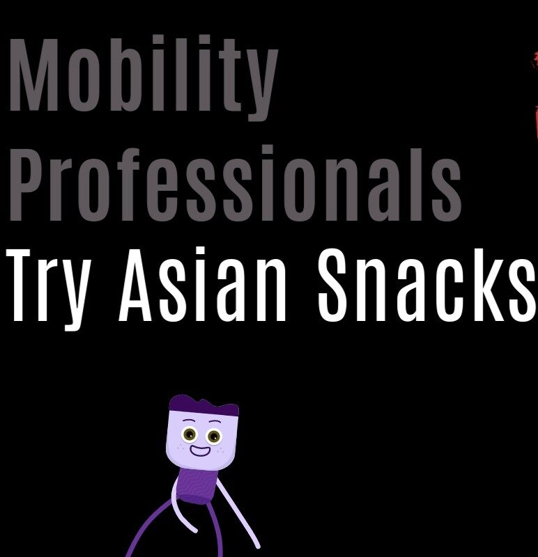 Mobility Professionals Try Asian Snacks | Video